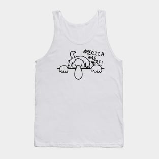 Hetalia Kilroy (Black and White Version) Tank Top